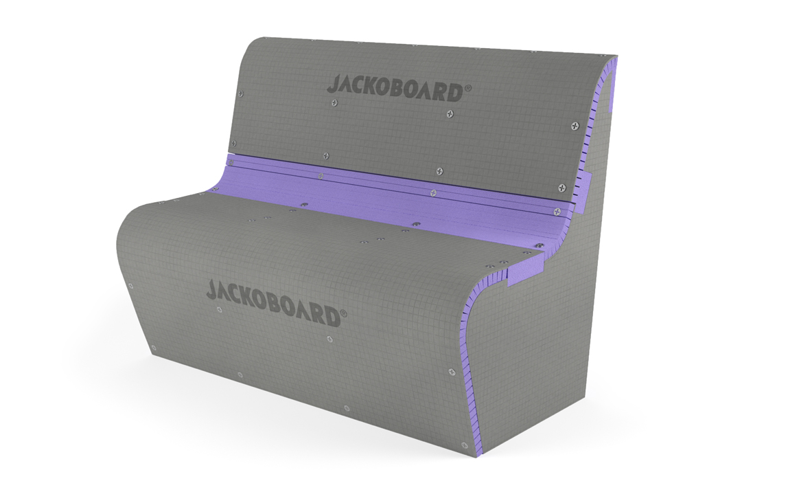 S-Kits von JACKOBOARD® geben dem Bad eine neue Form