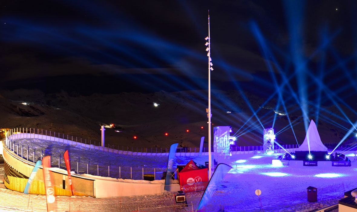 Das Umkehrdach wird zur Skipiste - Sportzentrum Val Thorens erhält zum 50-jährigen Bestehen ein neues, spektakuläres Gesicht