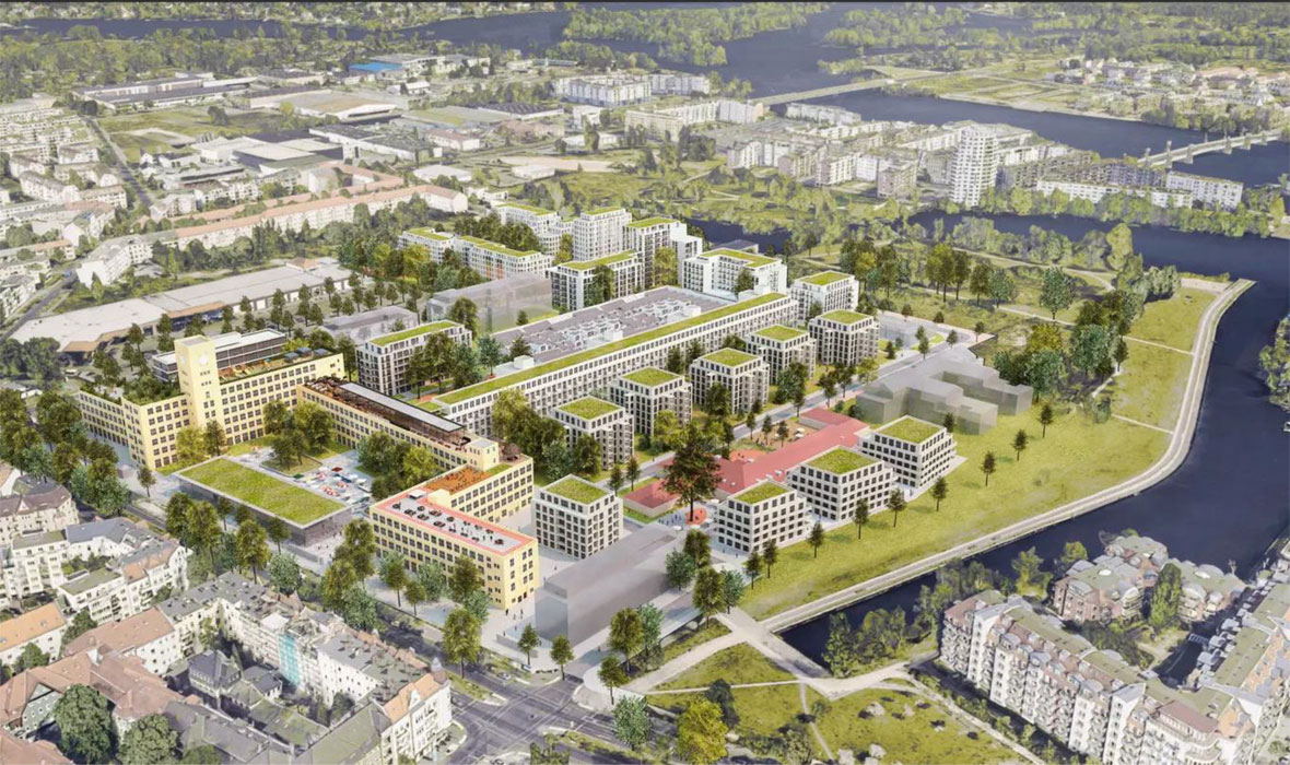 Ein Quartier erfindet sich neu - Rund 1.800 Wohneinheiten entstehen im „Haveluferquartier“ Berlin-Spandau