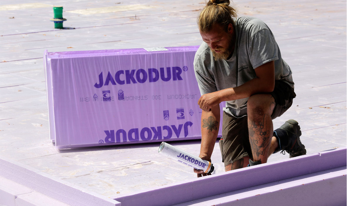 Neuer Lernort mit solider Bodenplattendämmung - JACKODUR® Atlas System für Neubau der Grundschule in Versmold-Bockhorst