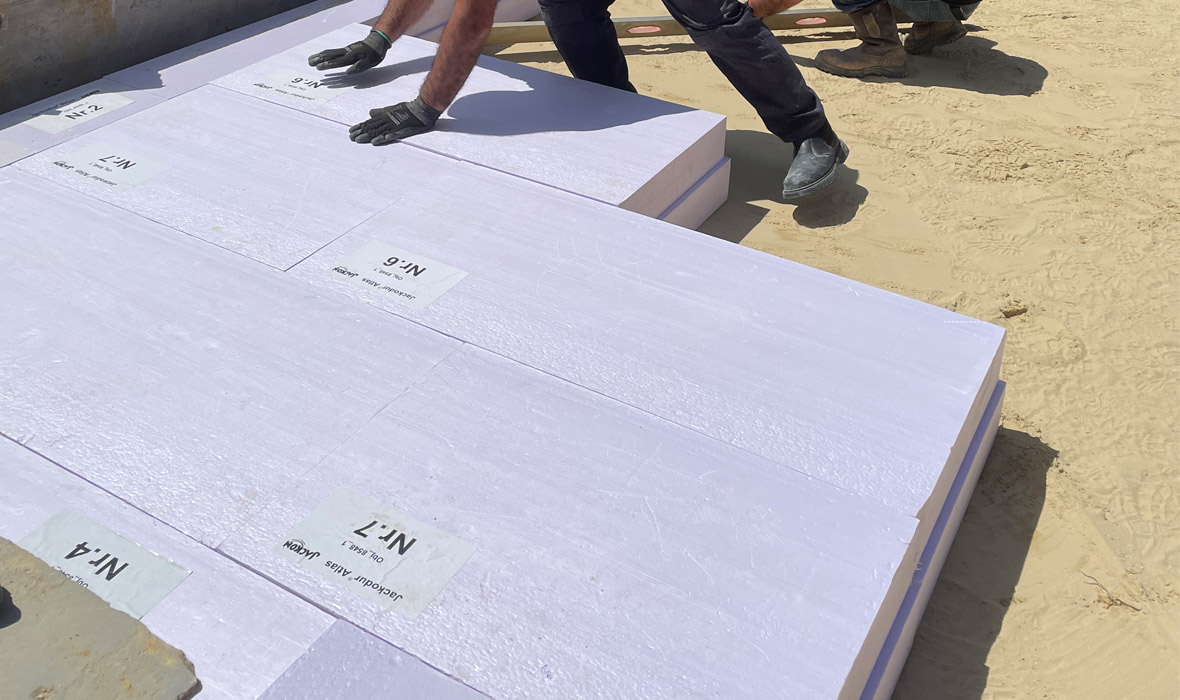Von Anfang an energieeffizient: Neubauprojekt in Le Vésinet setzt auf durchdachte Dämmung der Bodenplatte