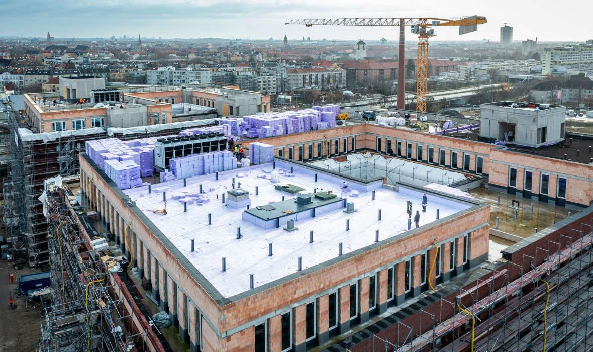 Das Berliner Gewerbehöfequartier GoWest: Hier entsteht Deutschlands größte Dachgärtnerei auf 15.000 m²